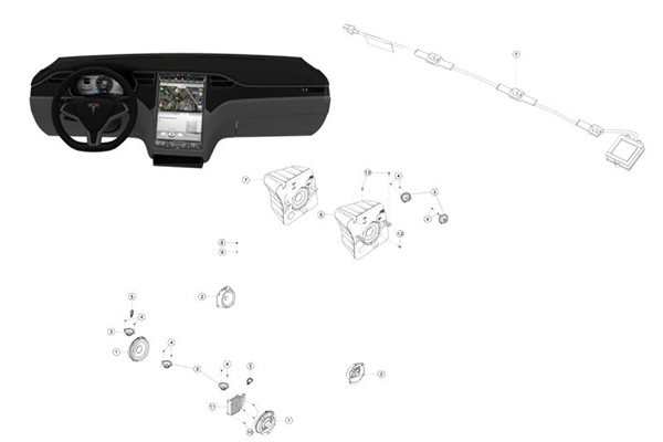 Tesla Model S Touchscreen Infotainment Systems  