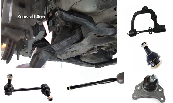 When and how to Replace lower control arm